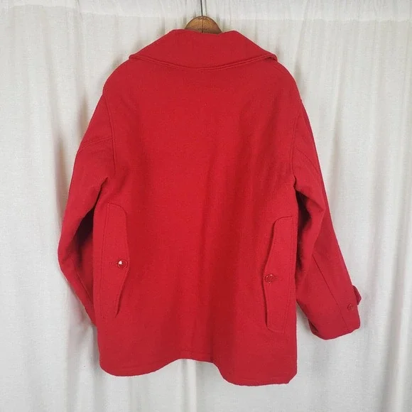 Vintage Woolrich Mackinaw Wool Cruiser Field Hunting Jacket Barn Coat Mens 42 - Picture 4 of 7